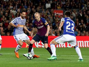 Barca Kalahkan Sociedad pada Laga Perpisahan Andres Iniesta