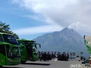 Letusan Freatik Gunung Merapi Kembali Terjadi Petang Ini Letusan Freatik Gunung Merapi Kembali Terjadi Petang Ini