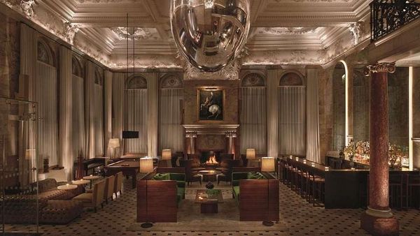 Foto: Hotel Dunia dengan Lobi Super Mewah