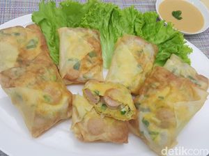 Resep Buka Puasa : Martabak Sosis Mini