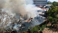 Foto: Kebakaran di Pemukiman Padat di Cebu Filipina