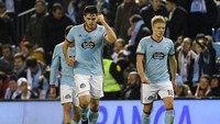 7. Ada Maxi Gomez dalam posisi berikutnya dalam daftar ini. Pemain Celta Vigo itu mencetak total 17 gol, tanpa ada satu pun dari titik putih. (Foto: Octavio Passos/Getty Images)