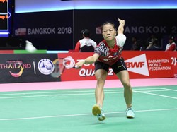 Fitriani Hadapi Rathcanok di Partai Pertama Indonesia Vs Thailand