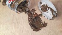 Wow! Seniman Ini Buat Lukisan Makanan Mirip Aslinya di Atas Kayu Plywood