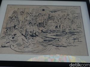Nasirun: Sketsa Jadi Barang Berharga Nasirun: Sketsa Jadi Barang Berharga