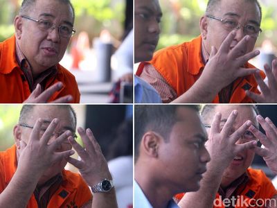 Jalani Pemeriksaan di Gedung KPK, Cagub Sultra Main Cilukba