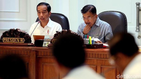 Jokowi Pimpin Ratas Penanggulangan Terorisme