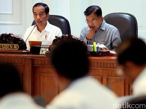 Jokowi Pimpin Ratas Penanggulangan Terorisme