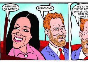 Komikus Beano Bikin Strip Satir soal Pernikahan Pangeran Harry