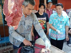 Begini Cara Pemkot Kediri Pastikan Daging Sapi Bebas Cacing Pita