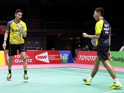 Fajar/Rian Pastikan Langkah Indonesia ke Perempatfinal Piala Thomas 2018