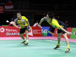 Kevin/Marcus Protes Keputusan Wasit