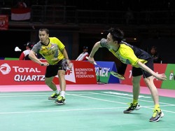 Kevin/Marcus Protes Keputusan Wasit