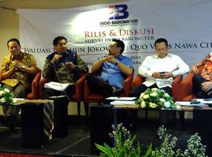 Jokowi Unggul di Survei Indo Barometer