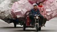 Sepeda, Becak Sampai Truk Obesitas di China Ini Bikin Takjub
