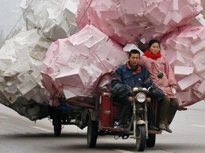 Sepeda, Becak Sampai Truk Obesitas di China Ini Bikin Takjub