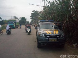 Polisi Jaga Trek Liar di Majalaya Bandung yang Makan Korban