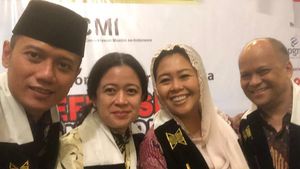 Selfie Kompak Anak Presiden: AHY, Puan, Yenny Wahid, Ilham Habibie