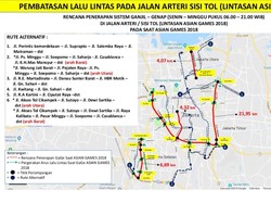 Jelang Asian Games, Ganjil-Genap akan Diperluas di 4 Titik Ini