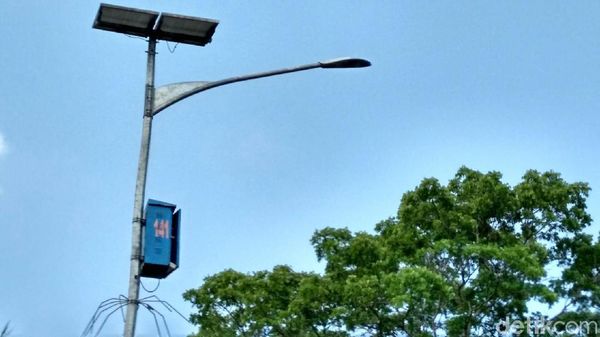 Puluhan Baterai Lampu di Jalur Mudik Ciamis Dipreteli Pencuri