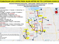 Polisi Kaji Perluasan Ganjil-Genap Tetap Dilanjut Usai Asian Games