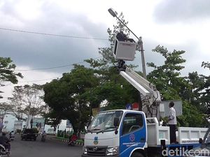 Jalur Mudik di Ciamis dan Garut Dijamin Terang Benderang