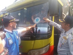 75 Bus Lebaran di Terminal Kalideres Tak Lulus Ramp Check