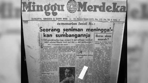 Kobar Nasionalisme dari Lagu Mendayu Ismail Marzuki