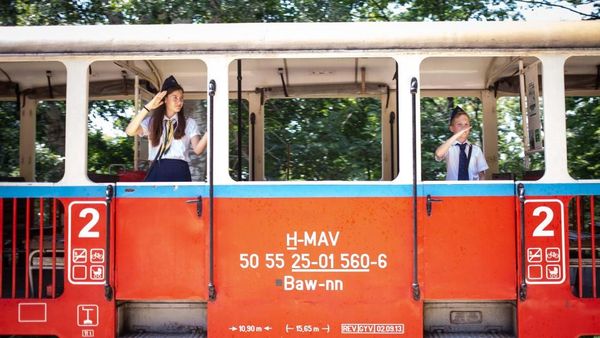 Foto: Kereta Berpetugas Anak-anak