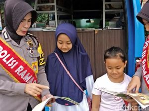 Polisi Ramadan Kawal Kegiatan Ngabuburit Warga Sukabumi