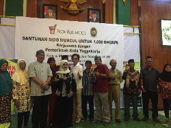 1.000 Dhuafa Yogyakarta Terima Santunan di Bulan Ramadan