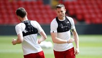 James Milner jadi mesin assist Liverpool di Liga Champions dengan sembilan assist. Trio lini depan The Reds tentu menantikan lagi bola-bola matang dari Milner di Kiev. (Carl Recine/Reuters)