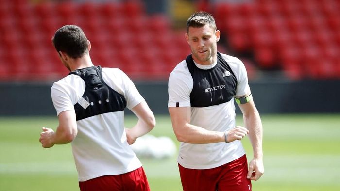 James Milner fit untuk tampil di final Liga Champions (Carl Recine/Reuters) James Milner fit untuk tampil di final Liga Champions (Carl Recine/Reuters)