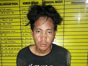 DPO Penganiaya dengan Busur Ditangkap di Makassar