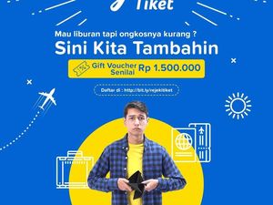 Mau Liburan Biayanya Kurang, Sini Kita Tambahin Lewat Rejeki Tiket! Mau Liburan Biayanya Kurang, Sini Kita Tambahin Lewat Rejeki Tiket!