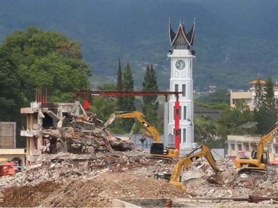 Jokowi Rombak Pasar Atas Bukittinggi yang Terbakar