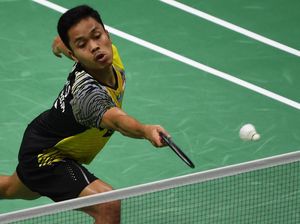 Anthony Dikalahkan Chong Wei, Indonesia Tertinggal 0-1 dari Malaysia Anthony Dikalahkan Chong Wei, Indonesia Tertinggal 0-1 dari Malaysia
