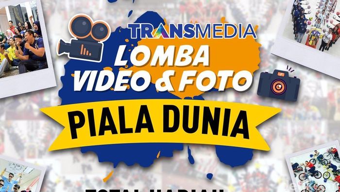 Transmedia menggelar lomba video dan foto bertema Piala Dunia 2018 dengan total hadiah mencapai ratusan juta rupiah. (Foto: Dok. Transmedia) Transmedia menggelar lomba video dan foto bertema Piala Dunia 2018 dengan total hadiah mencapai ratusan juta rupiah. (Foto: Dok. Transmedia)