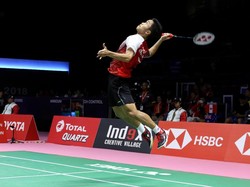 Anthony Dikalahkan Chen Long, Indonesia Tertinggal 0-1 dari China