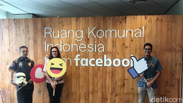 Mengintip Kenyamanan Ruang Komunal Facebook di Jakarta