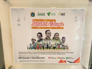 Bukber Warga Butuh Rp 35 M, Pemprov DKI Sediakan Kotak Amal Bukber Warga Butuh Rp 35 M, Pemprov DKI Sediakan Kotak Amal