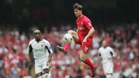 Xabi Alonso sempat merasakan gelar Liga Champions bersama Liverpool pada 2005. Dia saat ini sudah pensiun pada 2017 setelah bermain untuk Real Sociedad, Real Madrid, dan Bayern Munich. (Foto: Ben Radford/Getty Images)