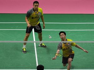 Kevin/Marcus Menang, Indonesia Vs Korea Imbang 1-1 Kevin/Marcus Menang, Indonesia Vs Korea Imbang 1-1