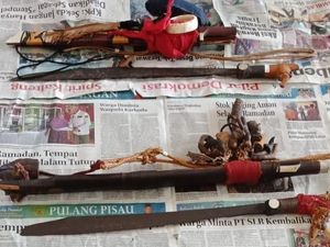 Dua Mandau Sakral Tambah Koleksi Museum Balanga Kalteng