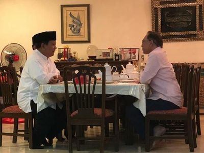 Potret Pertemuan Prabowo-Anwar Ibrahim Bahas Reformasi Malaysia