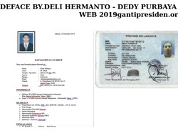 Situs #2019GantiPresiden Diretas, Tampilkan KTP Seseorang