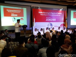 Doa Jokowi Menang Pilpres Bergema di Acara Buka Bareng GoJo