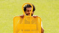 Mohamed Salah musim ini sudah membuat 44 gol termasuk 31 gol di Premier League. Bisakah dia menambah gol lagi di final nanti? (Andrew Yates/Reuters)