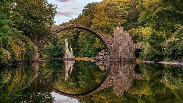 Foto: Jembatan Setan yang Misterius di Jerman