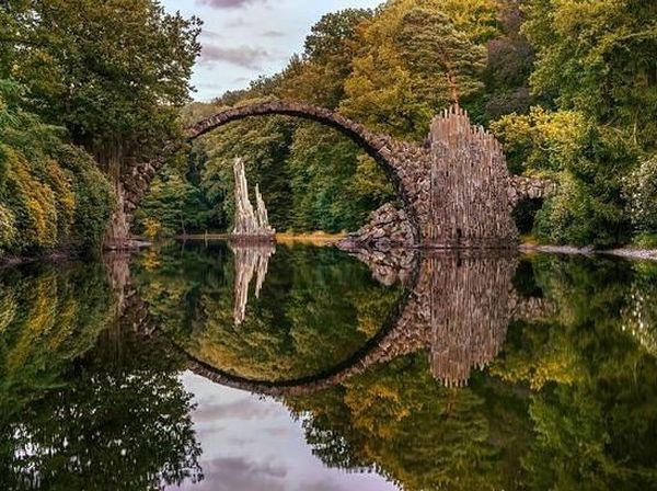 Foto Jembatan Setan Yang Misterius Di Jerman